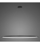 Lampy wiszące okręgi - Altavola Design Lampa wisząca Ledowe Okręgi No.1 śr.180 cm in 3k czarna  - product 1