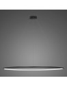 Altavola Design Lampa wisząca Ledowe Okręgi No.1 Φ180 cm in 4k czarna 
