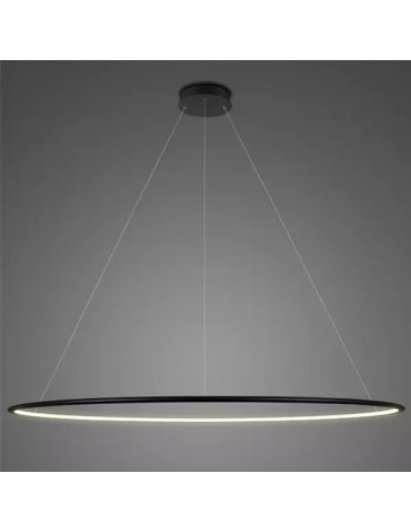 Altavola Design Lampa wisząca Ledowe Okręgi No.1 Φ200 cm in 3k czarna