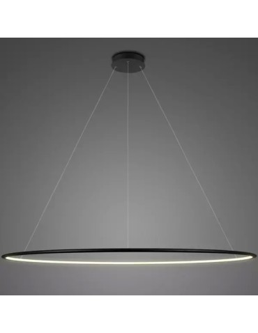 Altavola Design Lampa wisząca Ledowe Okręgi No.1 śr.230 cm in 3k czarna