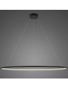 Altavola Design Lampa wisząca Ledowe Okręgi No.1 Φ230 cm in 3k czarna 