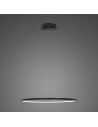 Altavola Design Lampa wisząca Ledowe Okręgi No.1 Φ40 in 4k czarna  