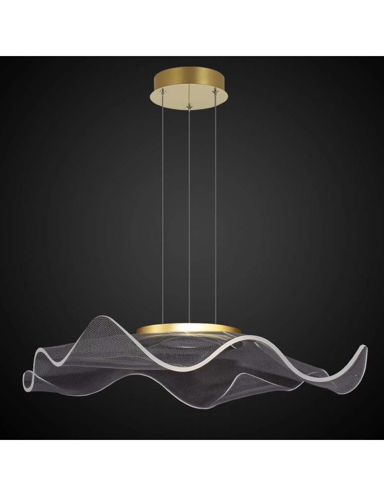 Altavola Design Lampa wisząca Velo No. 2 złota Altavola Design Lampa wisząca Velo No. 2 złota