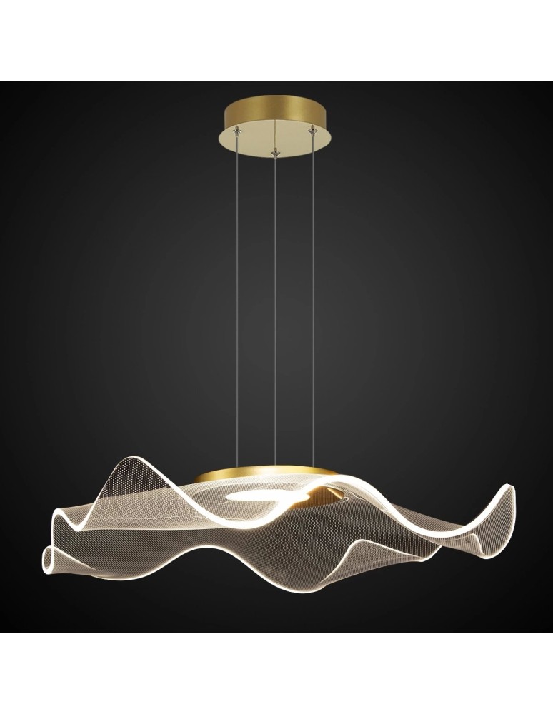 Altavola Design Lampa wisząca Velo No. 2 złota Altavola Design Lampa wisząca Velo No. 2 złota