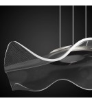Lampy wiszące designerskie - Altavola Design Lampa wisząca Velo No. 2 chrom  - product 3