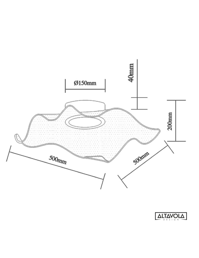 Altavola Design Plafon Velo No. 2 chrom Altavola Design Plafon Velo No. 2 chrom