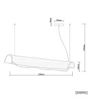 Lampy wiszące designerskie - Altavola Design Lampa wisząca Cortina No.3   - product 7