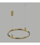 Altavola Design Ledowa lampa wisząca Diamante No.2  CO1 60 cm złota  Altavola Design Ledowa lampa wisząca Diamante No.2  CO1 60 cm złota