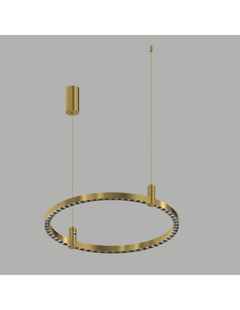 Altavola Design Ledowa lampa wisząca Diamante No.2  CO1 60 cm złota  Altavola Design Ledowa lampa wisząca Diamante No.2  CO1 60 cm złota