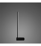 Kinkiety nowoczesne - Altavola Design Kinkiet LINEA No.1 W2 60 cm  3k 10W czarna   - product 1