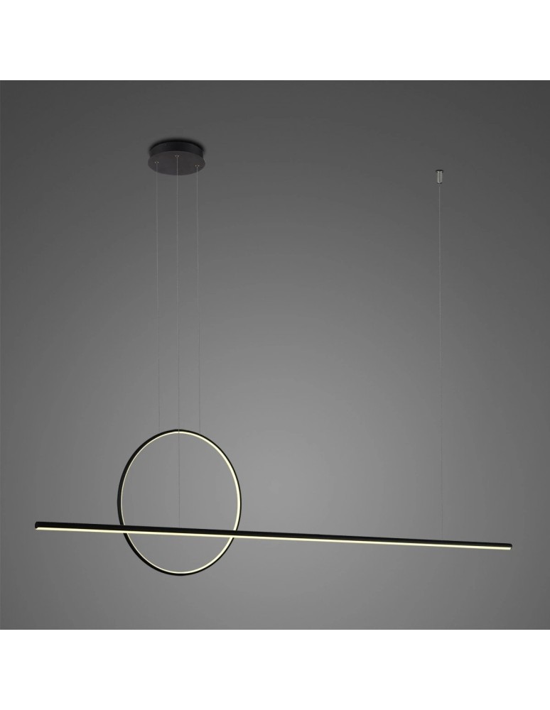 Altavola Design Lampa wisząca LINEA No.2 Φ40 cm czarna 4k  Altavola Design Lampa wisząca LINEA No.2 Φ40 cm czarna 4k