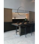 Altavola Design Lampa wisząca LINEA No.2 Φ40 cm czarna 4k  Altavola Design Lampa wisząca LINEA No.2 Φ40 cm czarna 4k