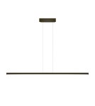 Altavola Design Lampa wisząca LINEA No.1 100cm 3k 16W czarna Altavola Design Lampa wisząca LINEA No.1 100cm 3k 16W czarna
