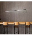 Altavola Design Lampa wisząca LINEA No.1 100cm 3k 16W czarna Altavola Design Lampa wisząca LINEA No.1 100cm 3k 16W czarna