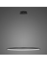 Altavola Design Lampa wisząca Ledowe Okręgi No.1 Φ80 cm in 4k 43W czarna 