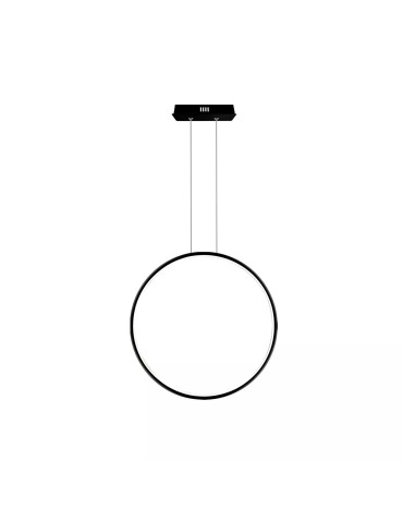Altavola Design Lampa wisząca Ledowe okręgi No.1 X Φ60cm in 3k 32W czarny  - produkt 2