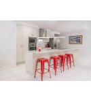 Lampy wiszące nad wyspę - Altavola Design Lampa wisząca LINEA No.1 120 cm 4k 20W biała   - product 2
