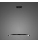 Lampy wiszące okręgi - Altavola Design Lampa wisząca Ledowe Okręgi No.1 śr.40 in 4k 21W czarna   - product 1
