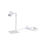 Lampy stołowe do czytania - Light Prestige Snow biurkowa biała 1xGU10 LP-731/1T WH - product 6