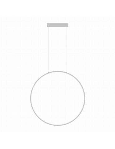 Light Prestige Mirror wisząca duża biała 1xLED LP-999/1P L WH