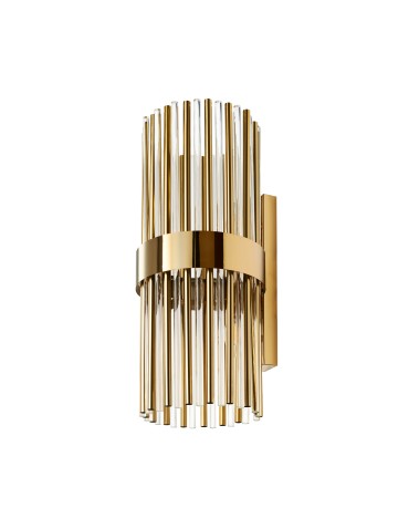 Step into Design Lampa ścienna LAGO  złota 50cm DW919