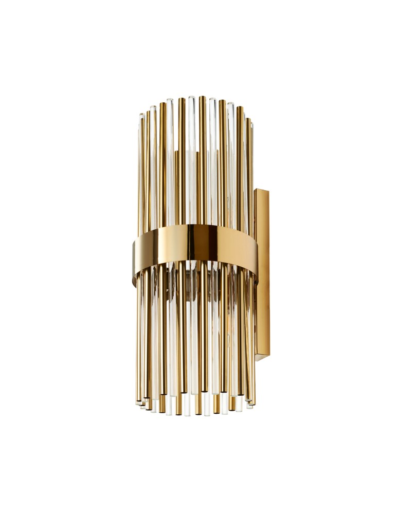 Step into Design Lampa ścienna LAGO  złota 50cm DW919
