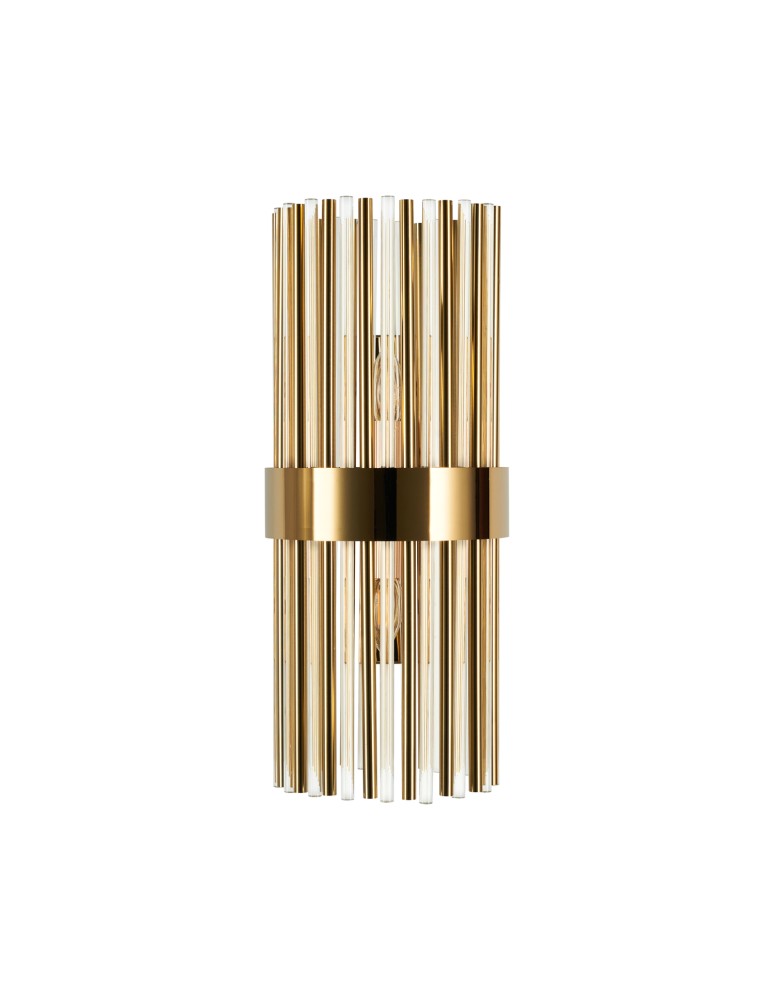 Kinkiety glamour - Step into Design Lampa ścienna LAGO  złota 50cm DW919 - product kolory-swiatla.pl 2