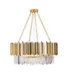 Step into Design Lampa wisząca REA złota 80cm DN923-80 Step into Design Lampa wisząca REA złota 80cm DN923-80
