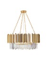 Step into Design Lampa wisząca REA złota 80cm DN923-80