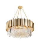 Step into Design Lampa wisząca REA złota 80cm DN923-80 Step into Design Lampa wisząca REA złota 80cm DN923-80
