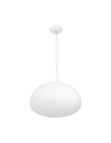 Step into Design Lampa wisząca LUCIDUM FLAT biała 40cm ST-8718