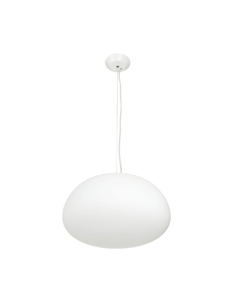Step into Design Lampa wisząca LUCIDUM FLAT biała 40cm ST-8718