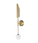 Step into Design Lampa ścienna MIKA-1 biało złota 85cm ST-F086 Step into Design Lampa ścienna MIKA-1 biało złota 85cm ST-F086