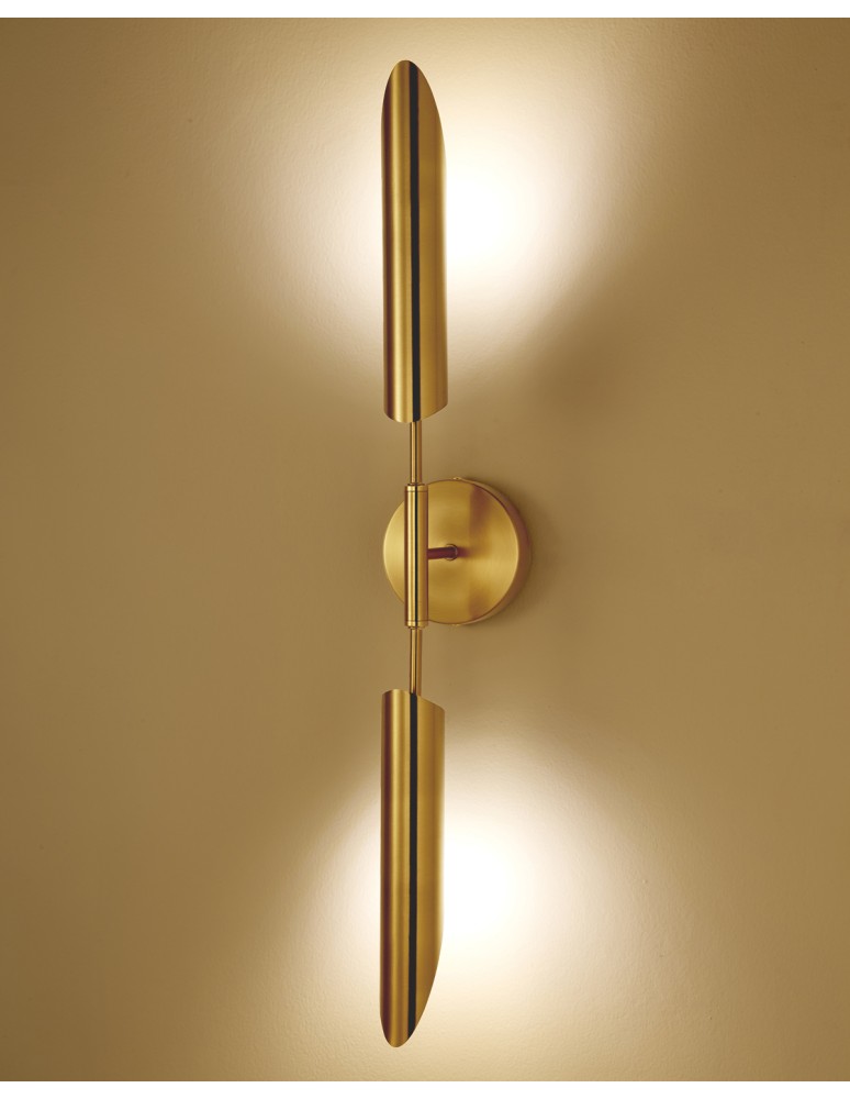Step into Design Lampa ścienna MIKA-2 złota 76cm ST-F085 Step into Design Lampa ścienna MIKA-2 złota 76cm ST-F085