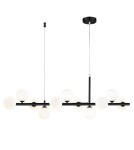Lampy wiszące nad wyspę - Step into Design Lampa wisząca MINI MOON czarna 100cm ST-8118P-11 black - product 2