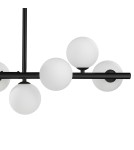 Lampy wiszące nad wyspę - Step into Design Lampa wisząca MINI MOON czarna 100cm ST-8118P-11 black - product 3