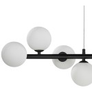 Lampy wiszące nad wyspę - Step into Design Lampa wisząca MINI MOON czarna 100cm ST-8118P-11 black - product 4