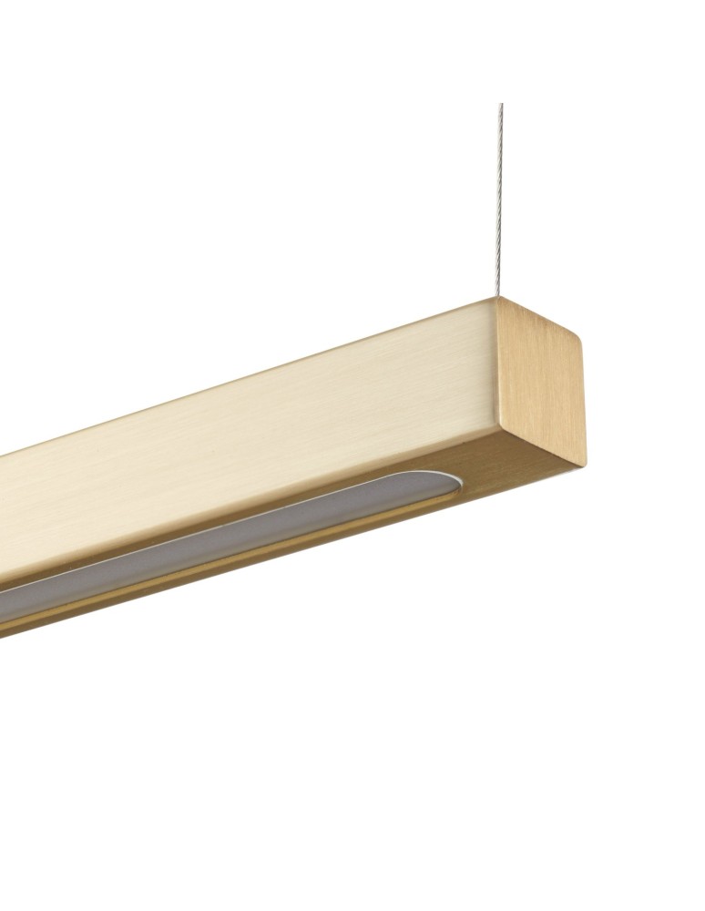 Step into Design Lampa wisząca BEAM-100 LED złota 100cm / 4000 K ST-8960-L100-4000K Step into Design Lampa wisząca BEAM-100 LED złota 100cm / 4000 K ST-8960-L100-4000K