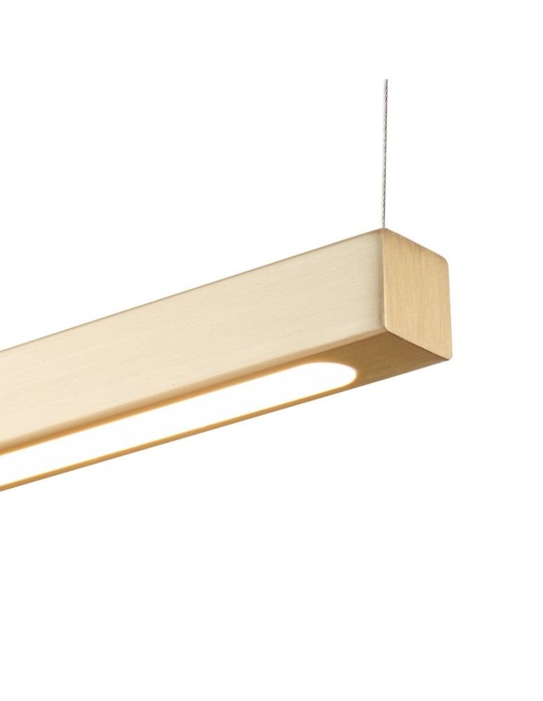 Step into Design Lampa wisząca BEAM-100 LED złota 100cm / 4000 K ST-8960-L100-4000K Step into Design Lampa wisząca BEAM-100 LED złota 100cm / 4000 K ST-8960-L100-4000K