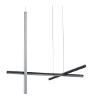 Step into Design Lampa wisząca ASTA-3 LED barwa 4000K czarna 78cm ST-9194P-3 black 4000K Step into Design Lampa wisząca ASTA-3 LED barwa 4000K czarna 78cm ST-9194P-3 black 4000K