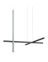 Step into Design Lampa wisząca ASTA-3 LED barwa 4000K czarna 78cm ST-9194P-3 black 4000K