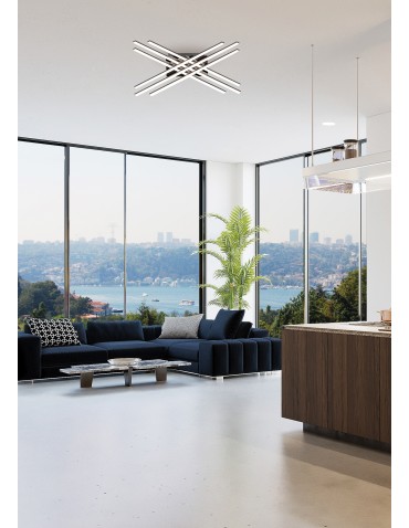 Zuma Line Cross Lampa Sufitowa PL99829-6 chrom - produkt 2