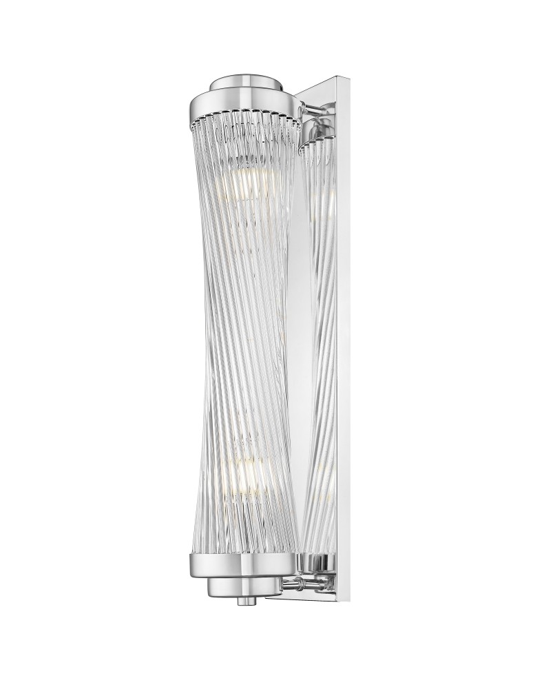 Kinkiety glamour - Zuma Line Sergio Kinkiet Chrome W0528-02M-B5AC - produkt kolory-swiatla.pl 1