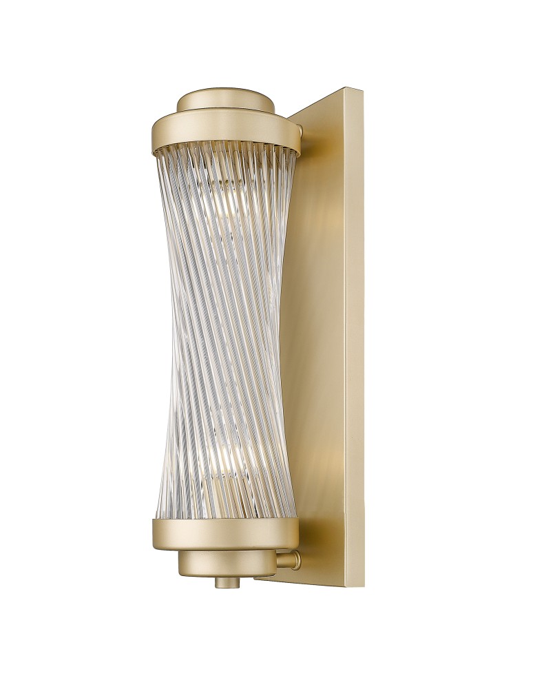 Kinkiety glamour - Zuma Line Sergio Kinkiet Złoty Mat/Matt Gold W0528-02N-V6AC - produkt kolory-swiatla.pl 1