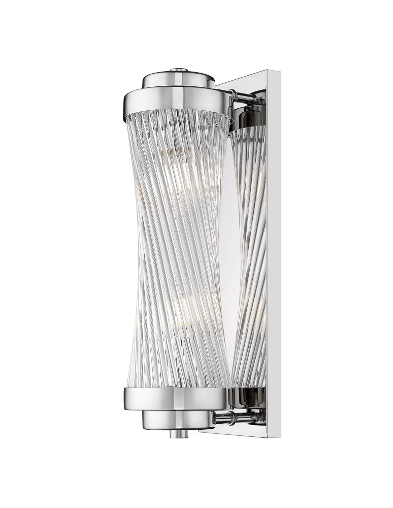 Kinkiety glamour - Zuma Line Sergio Kinkiet Chrome W0528-02N-B5AC - produkt kolory-swiatla.pl 1