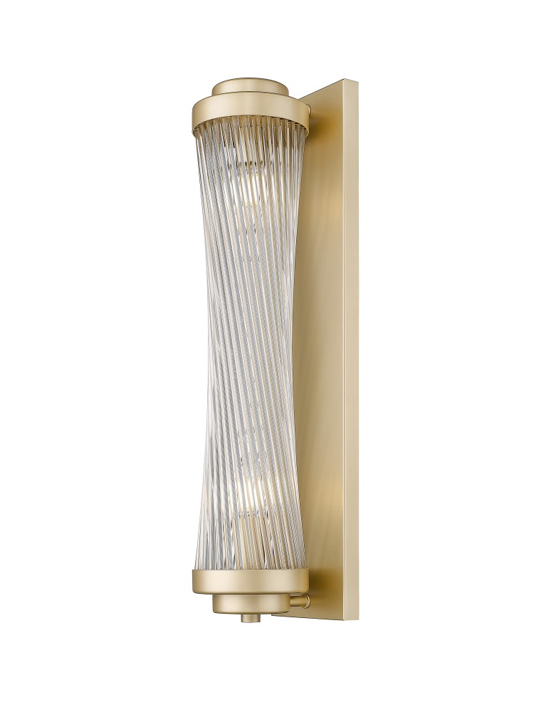 Kinkiety glamour - Zuma Line Sergio Kinkiet Złoty Mat/Matt Gold W0528-02M-V6AC - produkt kolory-swiatla.pl 1