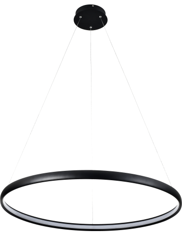 Zuma Line Carlo Lampa Wisząca Czarny Mat/Matte Black PL210503-800-BK
