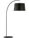 Zuma Line Kalaiya Lampa Podłogowa Czarno Złota 3092