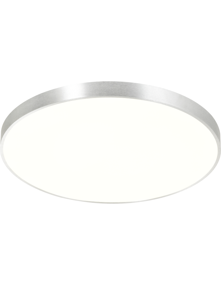 Duże lampy sufitowe - Zuma Line Sierra Lampa Sufitowa Srebrna/Silver CL12100009-SL - produkt kolory-swiatla.pl 1
