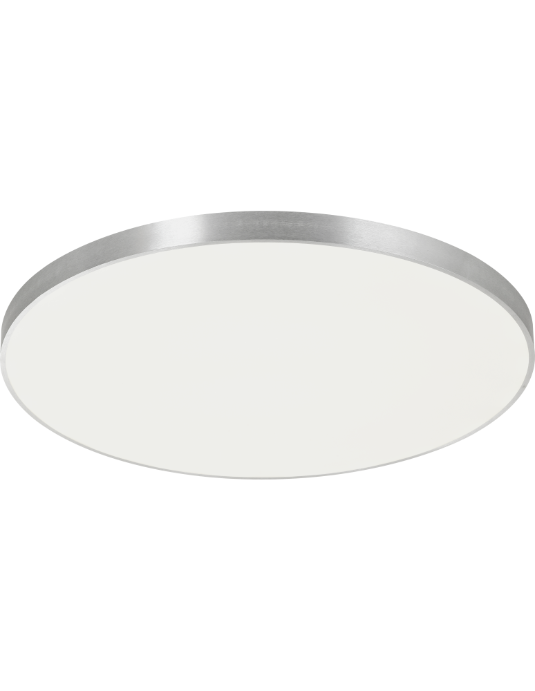Duże lampy sufitowe - Zuma Line Sierra Lampa Sufitowa Srebrna/Silver CL12100010-SL - produkt kolory-swiatla.pl 1